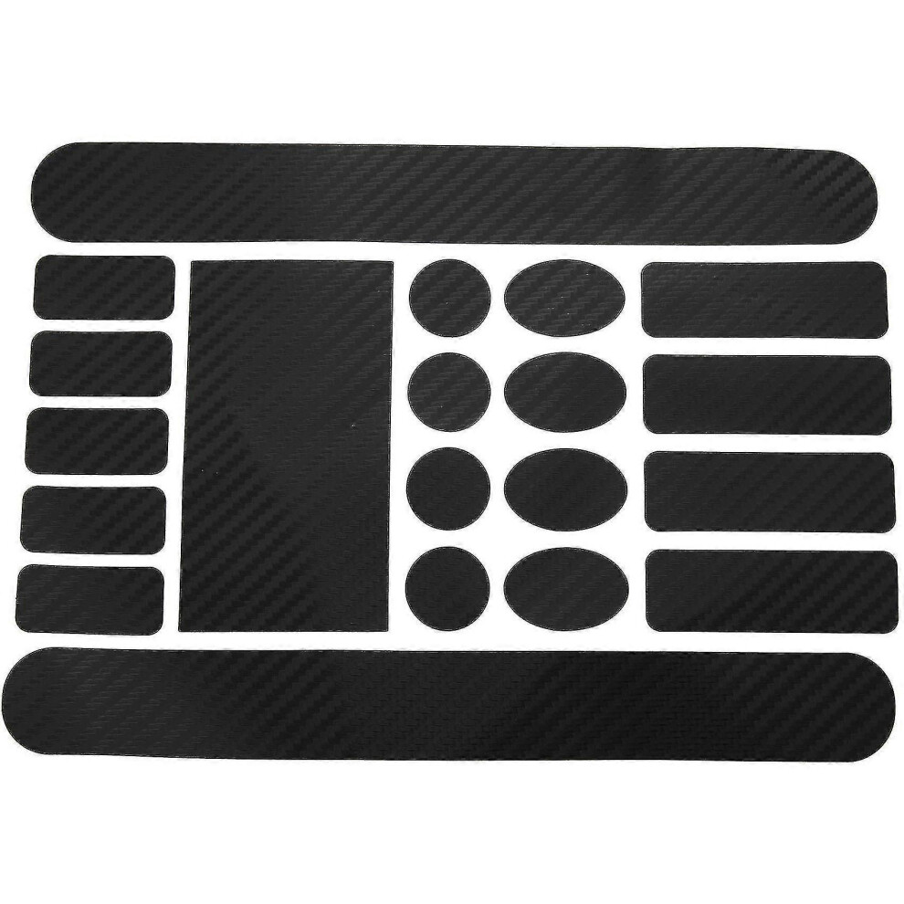 (As Show, One Size) 3X Bicycle Front Fork Frame Protector Bike Chain Stay Protection Cycling Fork Wrap Guard Pad Mounta Hy 4909775151114