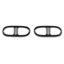 (As show, One size) 2pcs Stainless Steel Car Rear Exhaust Tail Pipe Cover Trim compatible Mercedes- Gla/glb 2020-2021 Muffler