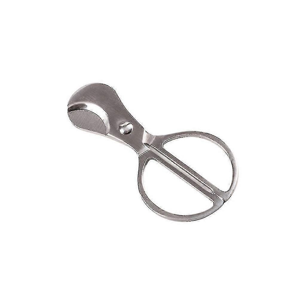 (As Show, One Size) Cigar Cutters Punches 1Pcs/Lot Stainless Steel Cigar Cutter Christma Scissors Gift For Men Smoking Smoke Accessories 4909775214666