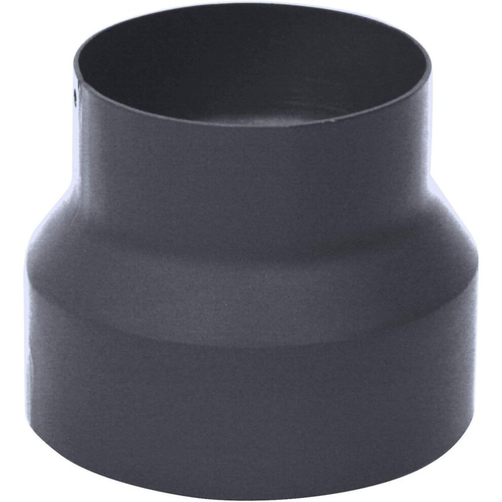 Kamino-Flam Riduttore Tubo Della Stufa Senotherm Da 150 Mm Su 120 Mm, Acciaio, Grigio, 12X0.2X15 Cm