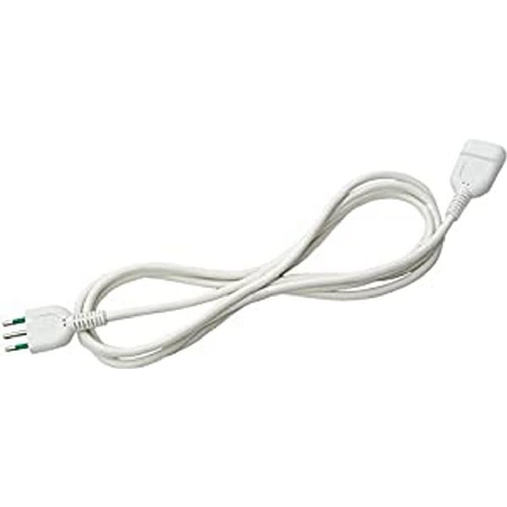 Fanton Prolunga Lineare 5,0 mt 3g0,75 H05vv-f 2p+t 10a Standard Italiano 2p+t 10a Standard Italiano Bianco-image