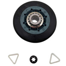 (As show, One size) 1 Piece Suitable compatible W10314173 Dryer Drum Wheel Suitable compatible W10314173 8536973 8536974 Ap6019303 Ps (tangling)