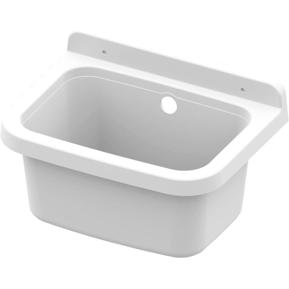 Lavatoio Resina A Parete CM.39X39 Con Sifone-image