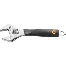 Llave ajustable de 150 mm, rango de 0 a 23 mm.