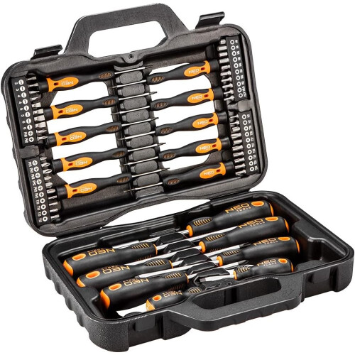 Topex 04-211 set giraviti 58 pez ezzi in valigetta