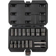 NEO TOOLS 11-920 1/2" hylsysetti vaurioituneille muttereille (16 osaa)