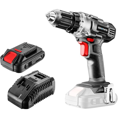 Perceuse-VisseUse Graphite 58G000-Set1 18V 2 ah