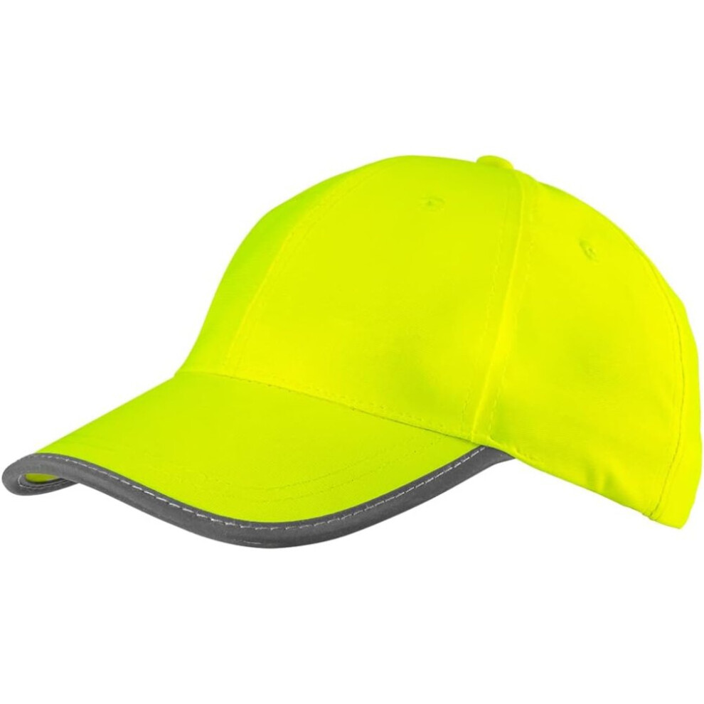 Basecap Cappy Berretto Di Sicurezza Professionale Giallo Arancione, Giallo-image