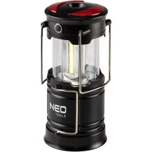 CAMPINGLAMPE 200 LM 3XAA 3-I-1 COB LED - T N99-030