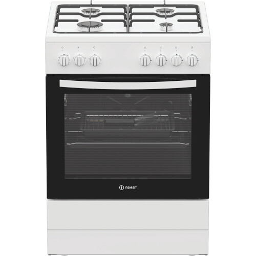 Indesit Indesit 60cm Dual Fuel Cooker - White