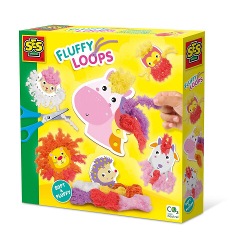 Fluffy loops - Soft yarn animals