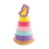 Wooden stacking tower unicorn 2