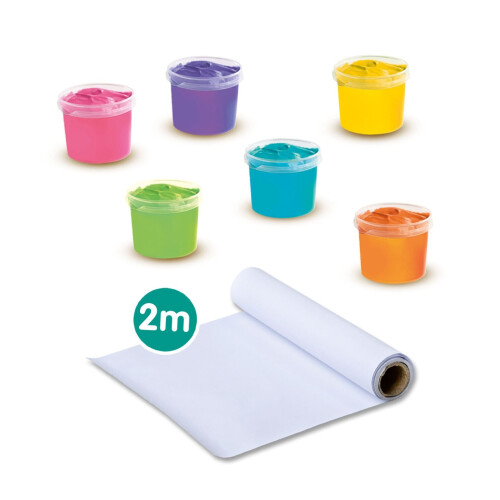 Fingerpaint mega set 6 colours x 110 mL 1