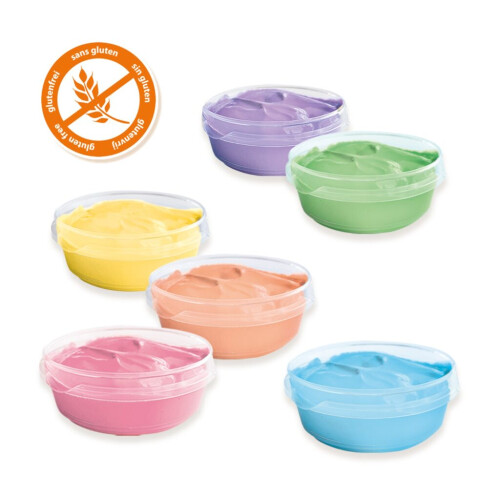 Fingerpaint pastel 6 colours x 45 mL 1
