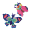 Beedz Art - Butterfly and beetle 3
