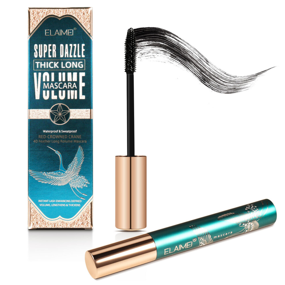Crane Mascara, long and fine mascara, waterproof, soft, natural and even 30ml