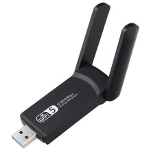 (As show, One size) Wireless USB WiFi Adapter 1300Mbps Lan USB Ethernet 2.4G 5G Dual Band WiFi Network Card WiFi Dongle