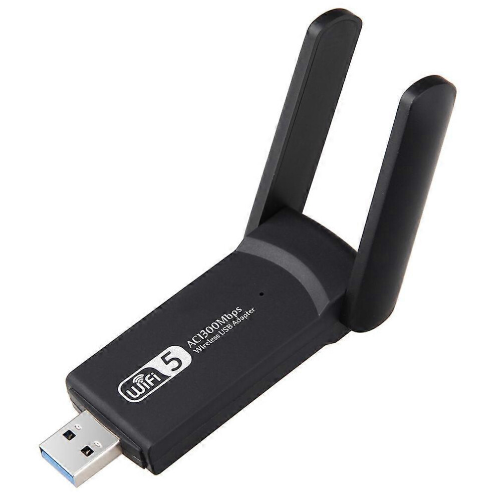 (As show, One size) Wireless USB WiFi Adapter 1300Mbps Lan USB Ethernet 2.4G 5G Dual Band WiFi Network Card WiFi Dongle-image-OPC-PHHVV2Y-NEW