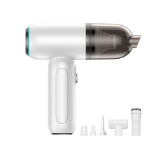 (As show, One size) Multifunctional Car Vacuum Cleaner Portable Brushless Motor 98000rpm Vacuum Cleaner Home Cordless Dual Use Vacuum Cleaner High Power Vacuum Cleaner wi