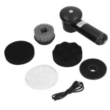 (As show, One size) Car Polisher 3 Gear Speed Brushless Motor Low Noise Strong Torsion Portable Electric Cordless Car Buffer Polisher Waxer