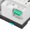 (As show, One size) Automatic Transfer Switch Din Rail Mounted 4P 3Phase 4Wire Uninterruptible Power Control 400V63A 3