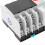 (As show, One size) Automatic Transfer Switch Din Rail Mounted 4P 3Phase 4Wire Uninterruptible Power Control 400V63A 4