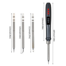 (As show, One size) 72W T12P Soldering Iron Adjustable Digital Solder Station Equipment SH72 Portable Home Electronics Repair Tool Set US Plug 100-240V