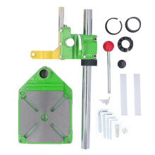 (As show, One size) Drill Press Stand 60mm Travel 90 Degree Rotatable Floor Drill Press Table for 38 To 43mm Drilling Machine