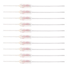 (As show, One size) 10pcs Metal Shell Thermal Fuse Cutoff 250VAC 10A Temperature Fuse TF 72-250165