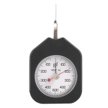 (As show, One size) Dual Pointer Dial Tension Gauge Tensionmeter Pull Pressure Tester Gauge SZG-500-2