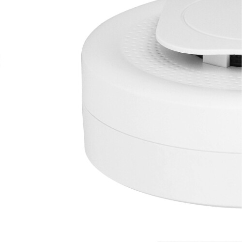 (As show, One size) Smoke Detector Wireless Control Temperature Sensor Fire Alarm 3V for Home Office 1