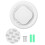 (As show, One size) Smoke Detector Wireless Control Temperature Sensor Fire Alarm 3V for Home Office 1