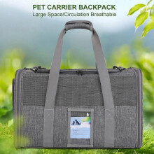 (As show, One size) Portable Pet Bag Breathable Pet Bag Outdoor Bag Shoulder Bag Portable Fashion Pet Carrier for Small Dogs and Cats Large Space Comfortable Ventilation