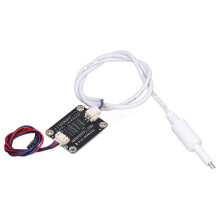 (As show, One size) Water Conductivity Sensor PCB Water Monitoring Sensors Module with Waterproof Probe for Hydroponics