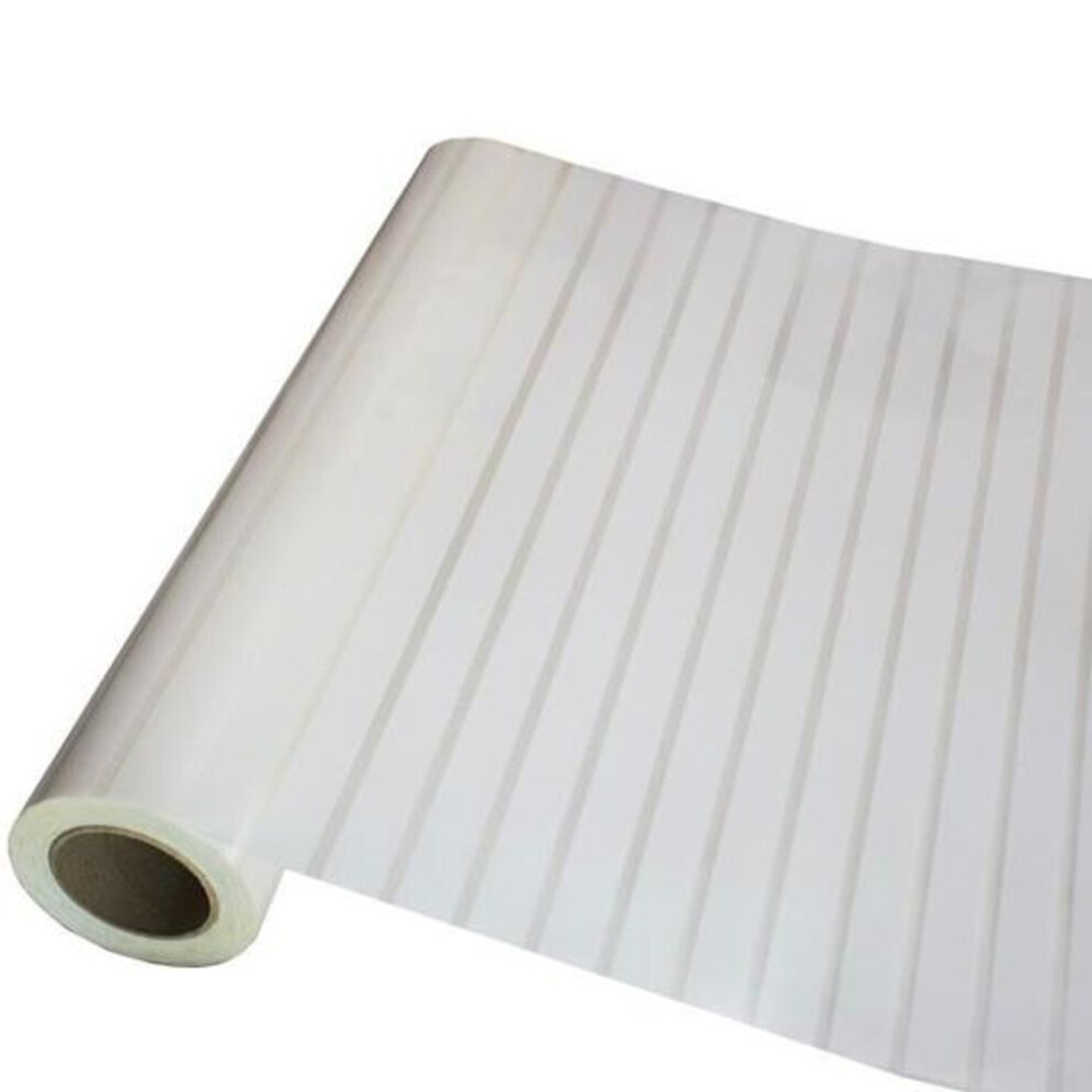 1 Sheet Window Sticker Self Adhesive Light Filter Pvc Stripe Pattern Window Film Cling For Bathroom