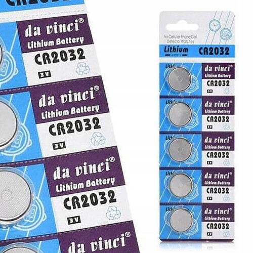 Lítium elem CR2032 5 db.