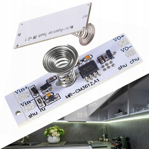 LED-stribe lysdæmper 12V touch 5A