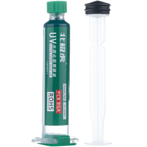 Loddemaske grøn 10ml med stempel 1