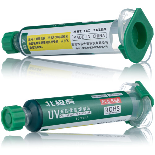 Loddemaske grøn 10ml med stempel 2