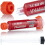 Loddemaske rød 10ml med stempel 1