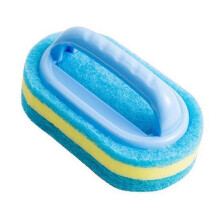 (As show, One size) Durable Multipurpose 3-layer Thickened Swimming Pool Cleaning Brush Handheld Home Use Scrubber Clean H856