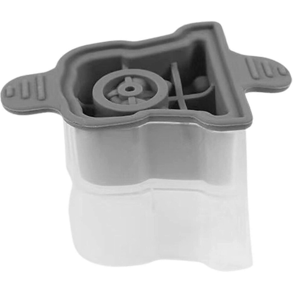 (As Show, One Size) Bulldog Ice Mold 2Pcs 3D Ice Cube Tray Stackable Ice Molds With Sealed Lid, Novelty Silicone Ice Cubes For Whiskey, Cocktail Party 4909775213270