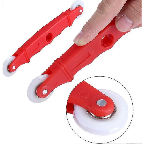 (As show, One size) Screen Rolling Tool With Nylon Wheels Door Window Installation Hand Spline Roller Rolling Tool 2