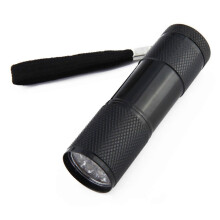 (As show, One size) Manicure Dryer Money Detector Waterproof Aluminum Alloy Lantern Anti-counterfeiting Identification