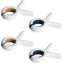 (As show, One size) Towel Clips compatible Sun Loungers, 4 Pcs Non-marking Plastic Clothes Pins, Large Windproof And Non-slip Strong Towel Clips