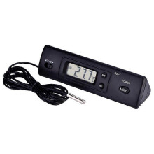 (As show, One size) Digital Lcd Temperature, Electronic Thermometer Meter, Temperature Probe, Wired Sensor Probe compatible Fridge Bedroom
