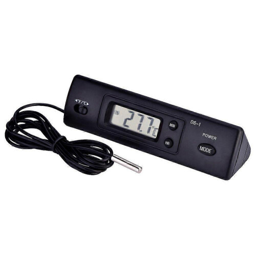 (As show, One size) Digital Lcd Temperature, Electronic Thermometer Meter, Temperature Probe, Wired Sensor Probe compatible Fridge Bedroom