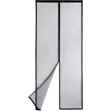 (As show, One size) Fly Screen Door, Magnetic Insect Protection Balcony Door 90 X 210 Cm, Cat Claw Safe, Stronger Magnets, Cannot Be Shortened