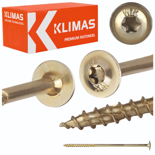 Zimmerschrauben mit Tellerkopf WKCP-10240