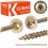 Zimmerschrauben mit Tellerkopf WKCP-10280 1